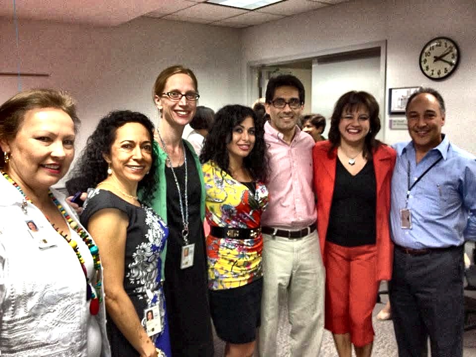 Raquel with government class group